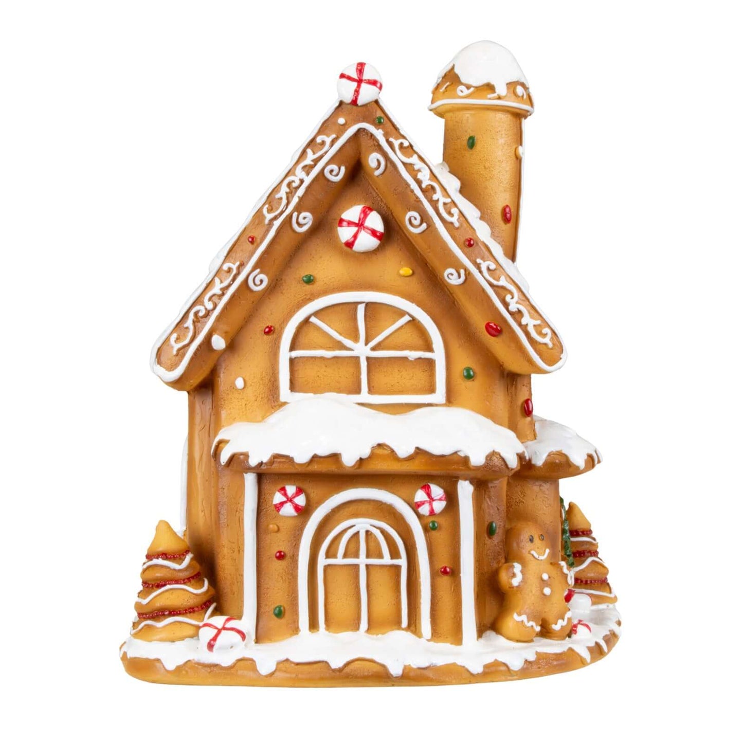 Lebkuchenhaus 18cm, Polyclay, VE-16(2)