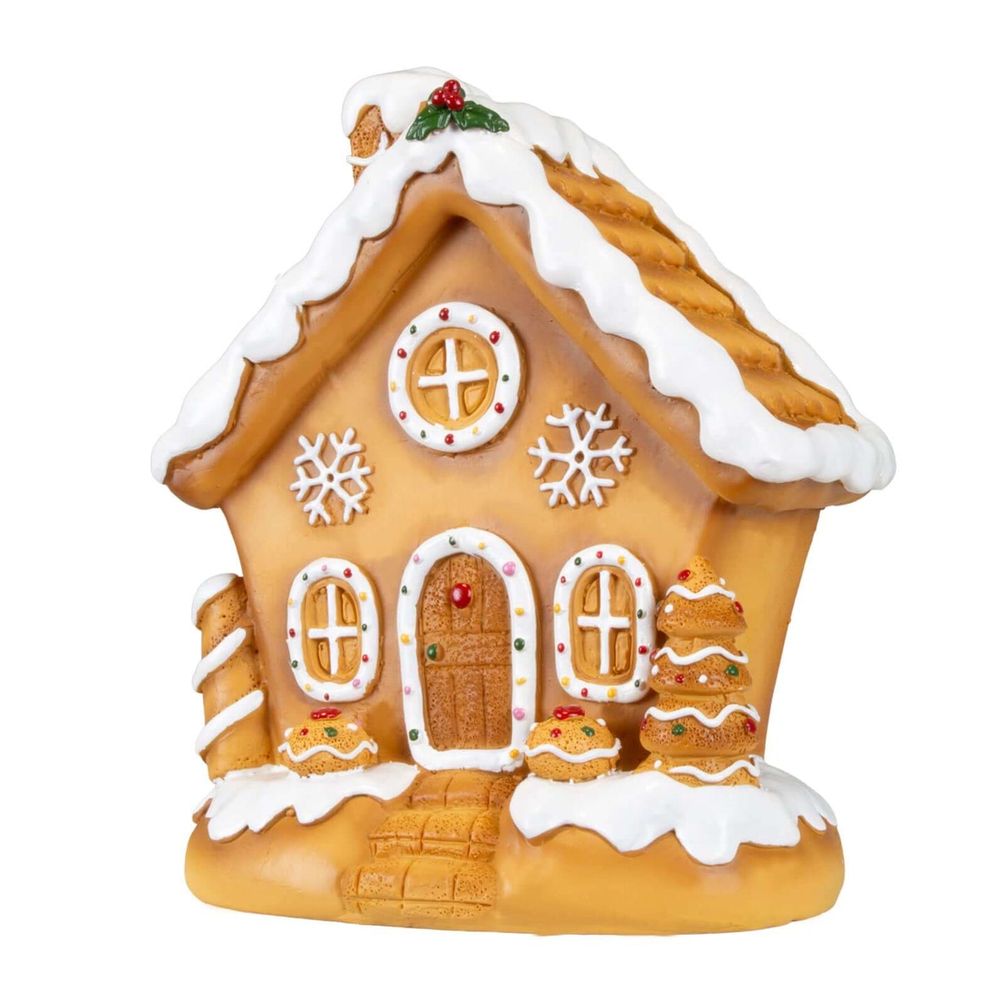 Lebkuchenhaus 15cm, Polyclay, VE-16(2)