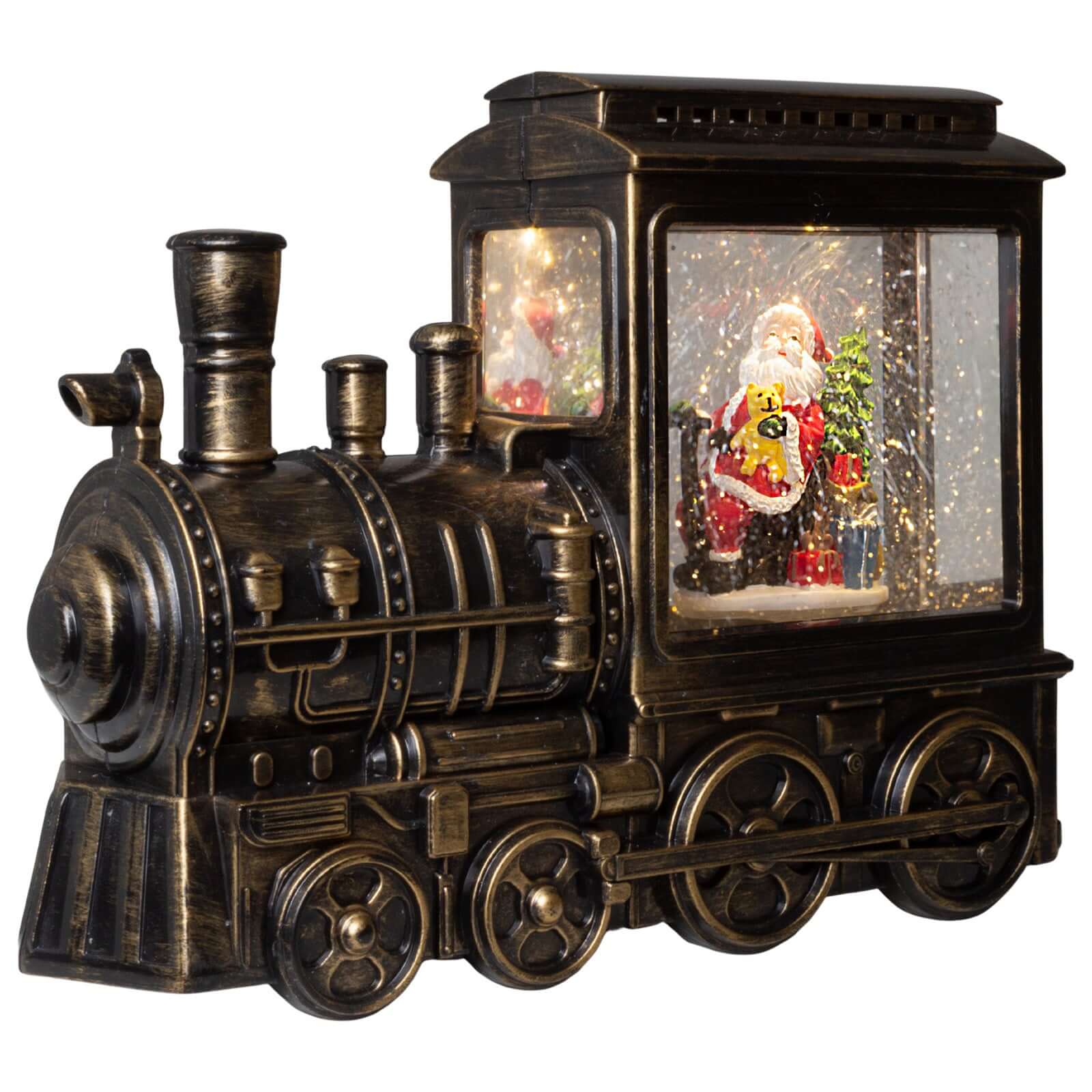 LED Schneelaterne mit Musik, VE-4(1)