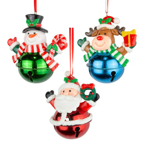 Baumschmuck 9cm, Polyclay, 3 Designs, VE-72(12)