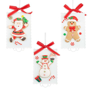 Baumschmuck 15cm, Polyclay, 3 Designs, VE-144(12)