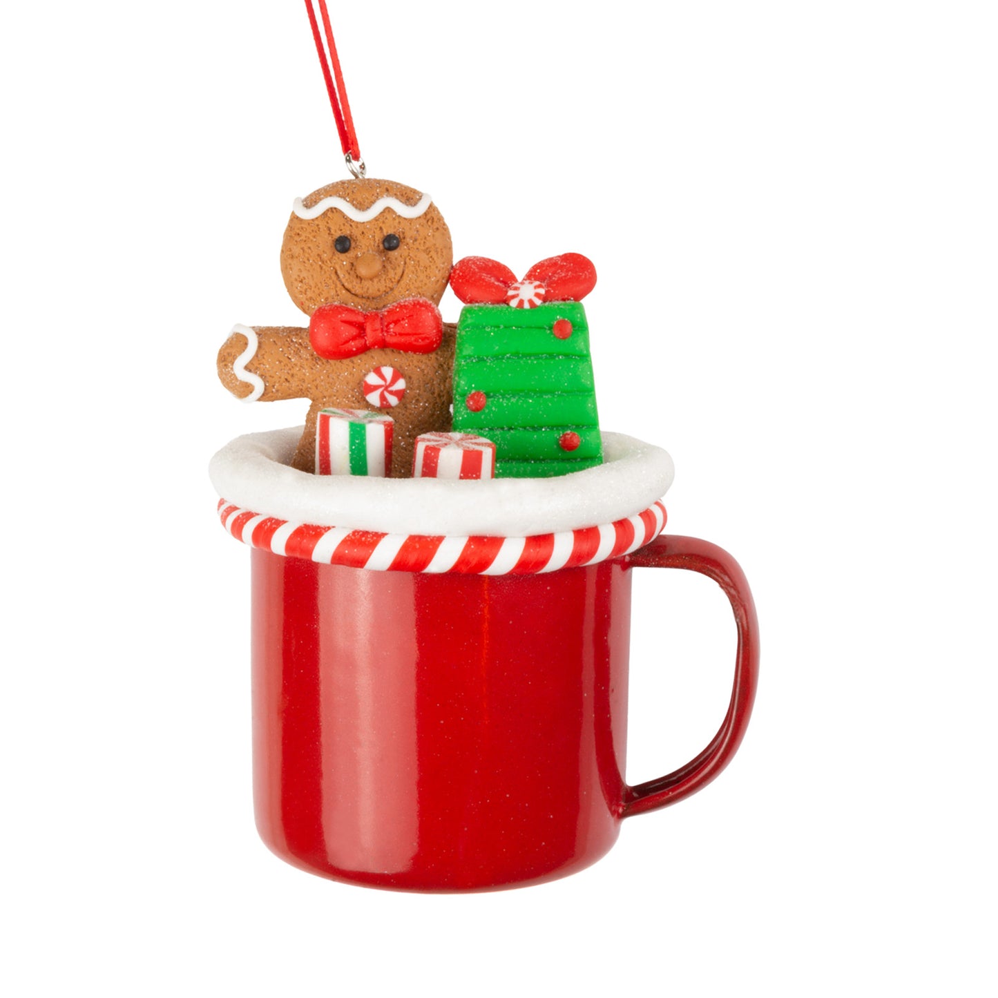 Decorazione per albero 11cm, Polyclay, 3 design VE-36(12)