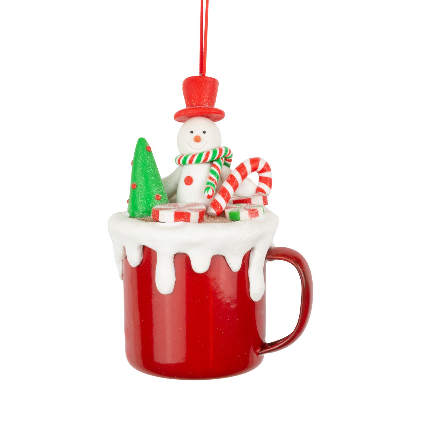 Decorazione per albero 11cm, Polyclay, 3 design VE-36(12)