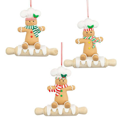 Baumschmuck 13cm, Polyclay, 3 Designs, VE-36(12)