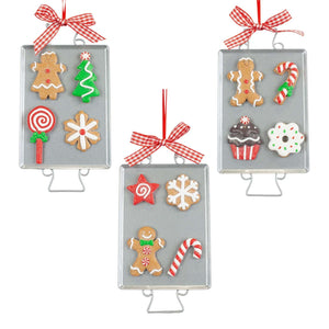 Baumschmuck 11cm, Polyclay, 3 Designs, VE-72(12)