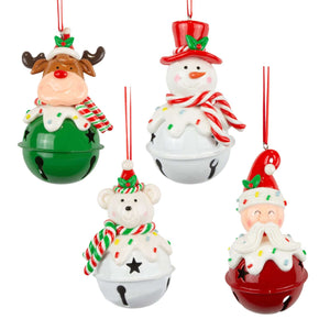 Baumschmuck 9cm, Polyclay, 4 Designs, VE-72(12)
