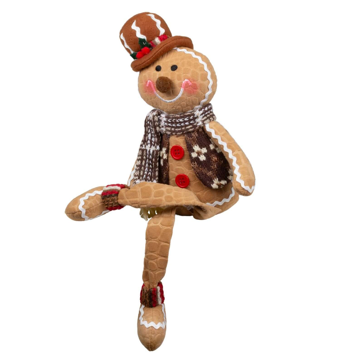 Lebkuchenfigur Kantenhocker 40cm, 2 Designs, VE-36(12)