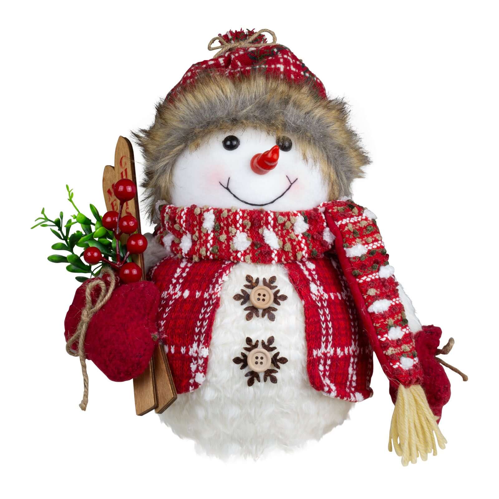 Schneemann stehend 31cm, 2 Designs, VE-6