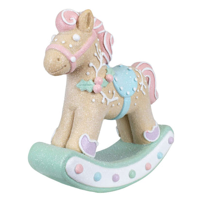 Schaukelpferd 22cm, Polyresin, VE-6(1)