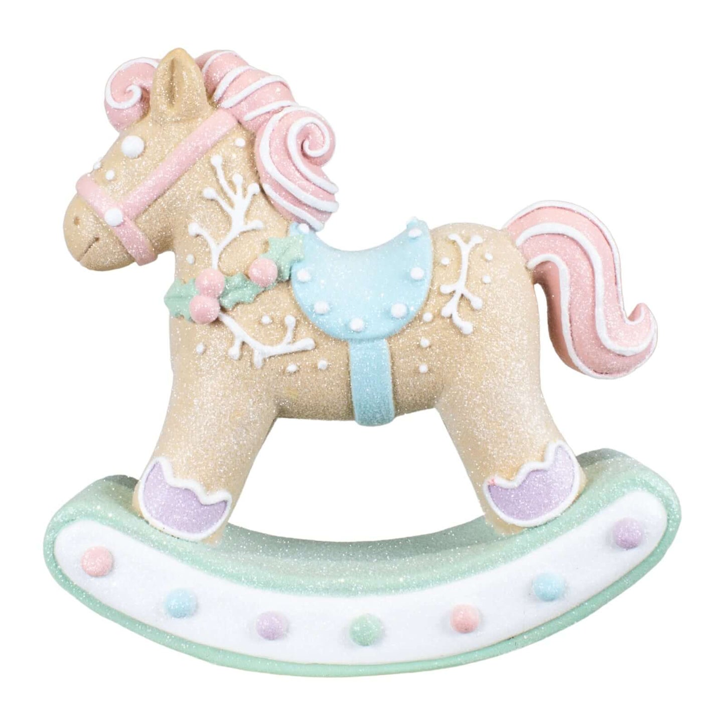 Schaukelpferd 22cm, Polyresin, VE-6(1)