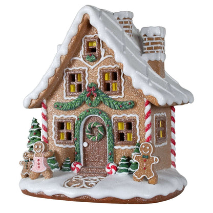Lebkuchenhaus 24cm, Polyresin, VE-6(1)