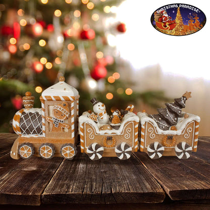 Lebkuchenzug 45cm, Polyresin, VE-4(1)