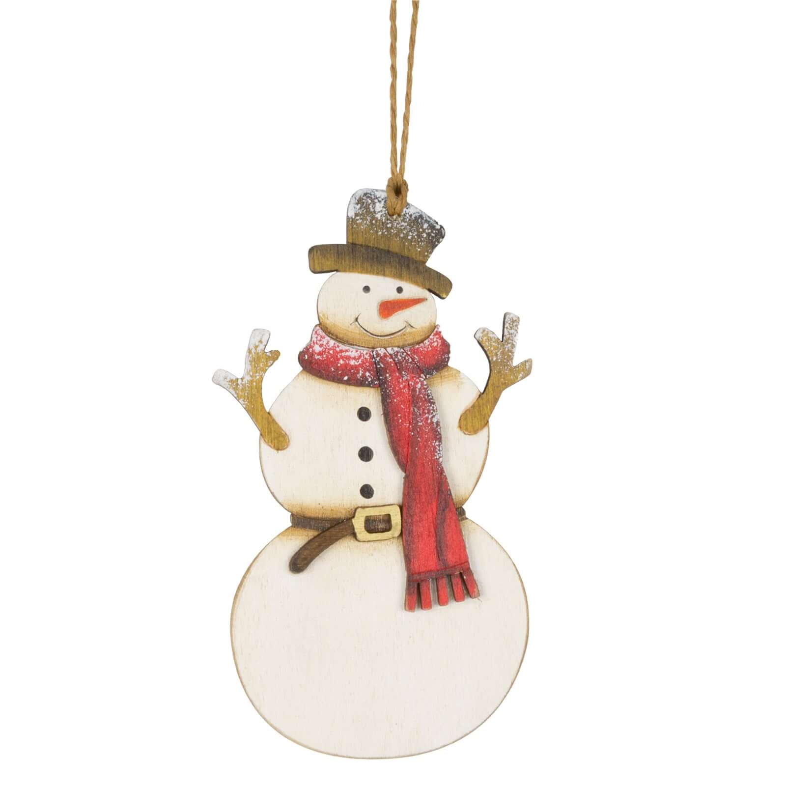 Baumschmuck mit Display 48tlg, Holz, VE-192(48)