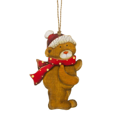 Baumschmuck mit Display 48tlg, Holz, VE-192(48)