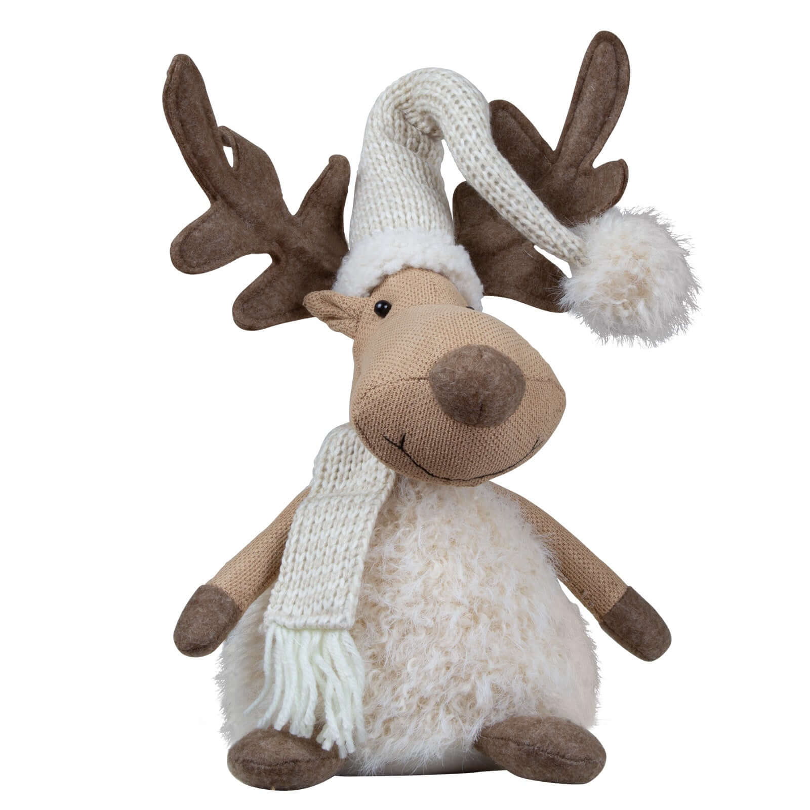 Elch sitzend 33cm(46cm), 2 Designs, VE-24(12)