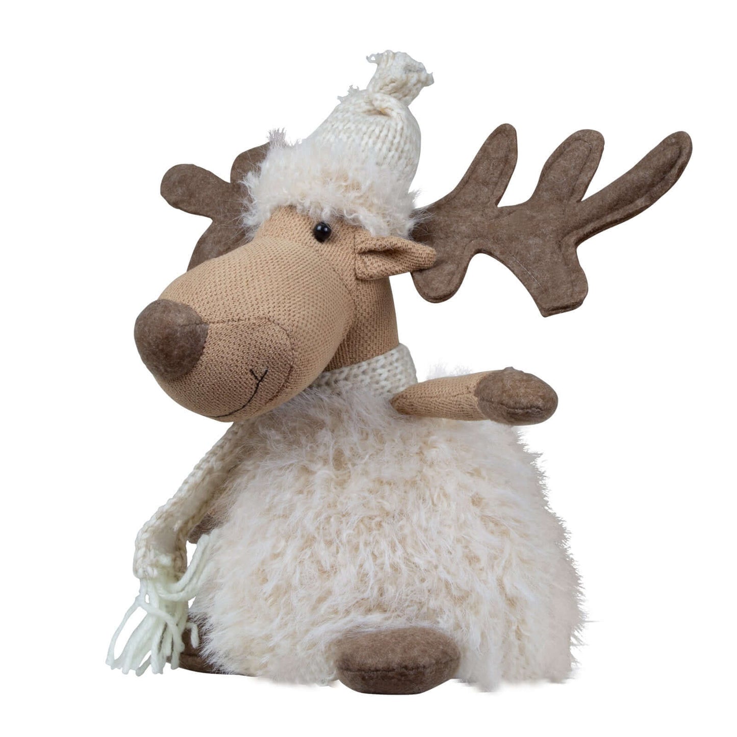 Elch sitzend 33cm(46cm), 2 Designs, VE-24(12)