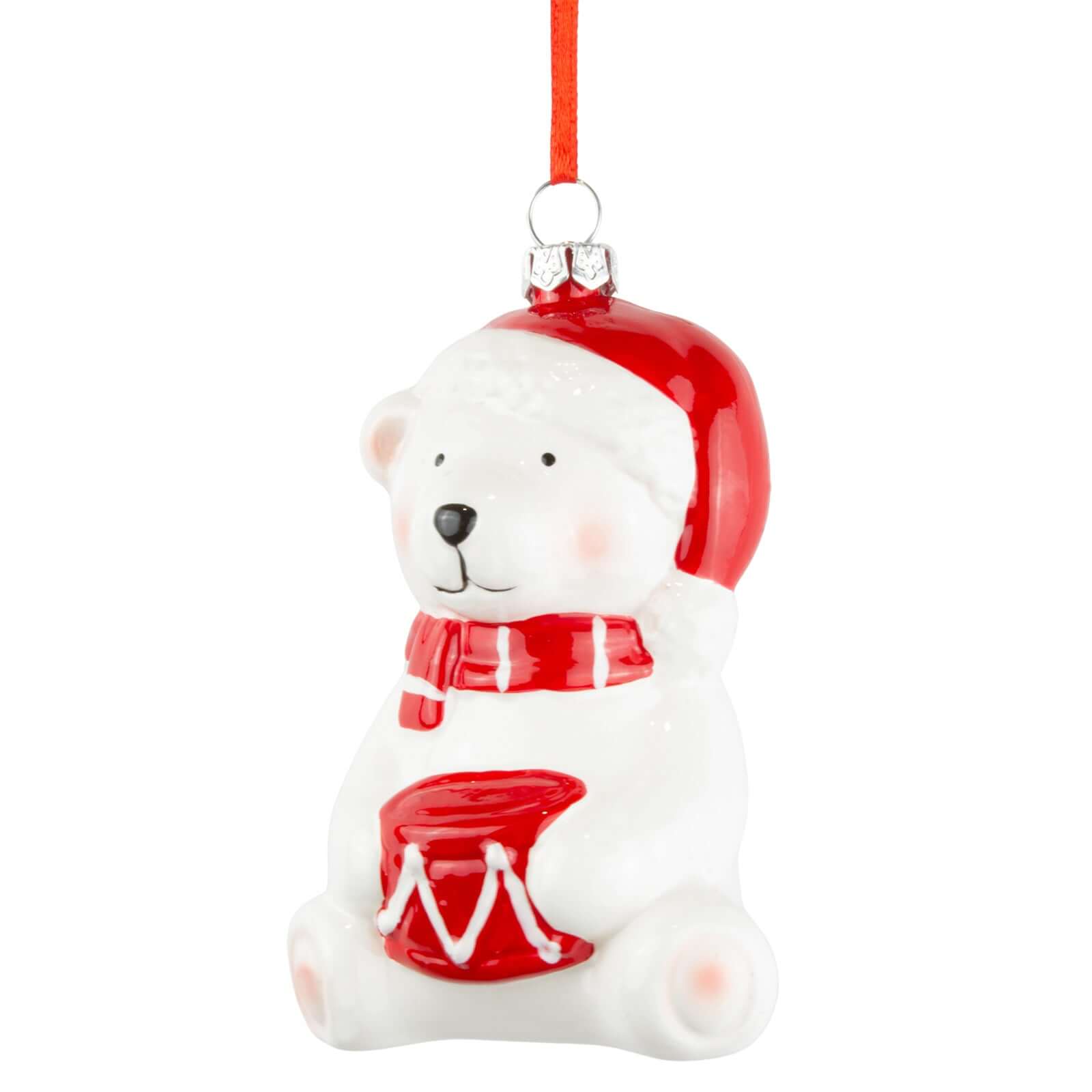 Baumschmuck 10cm, Kunststoff, VE-144(24)