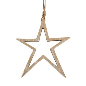 Baumschmuck 14cm, Holz, VE-48(24)