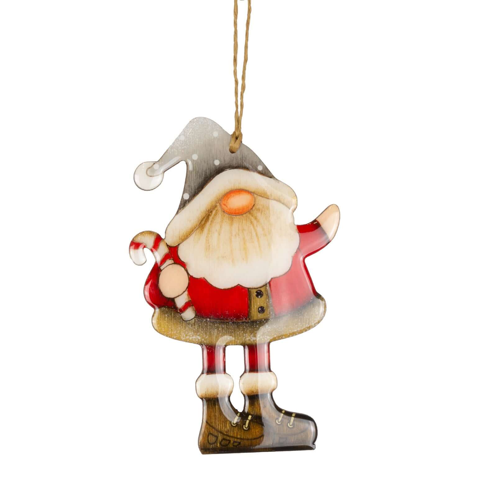 Baumschmuck mit Display 192tlg, Holz, VE-384(192)