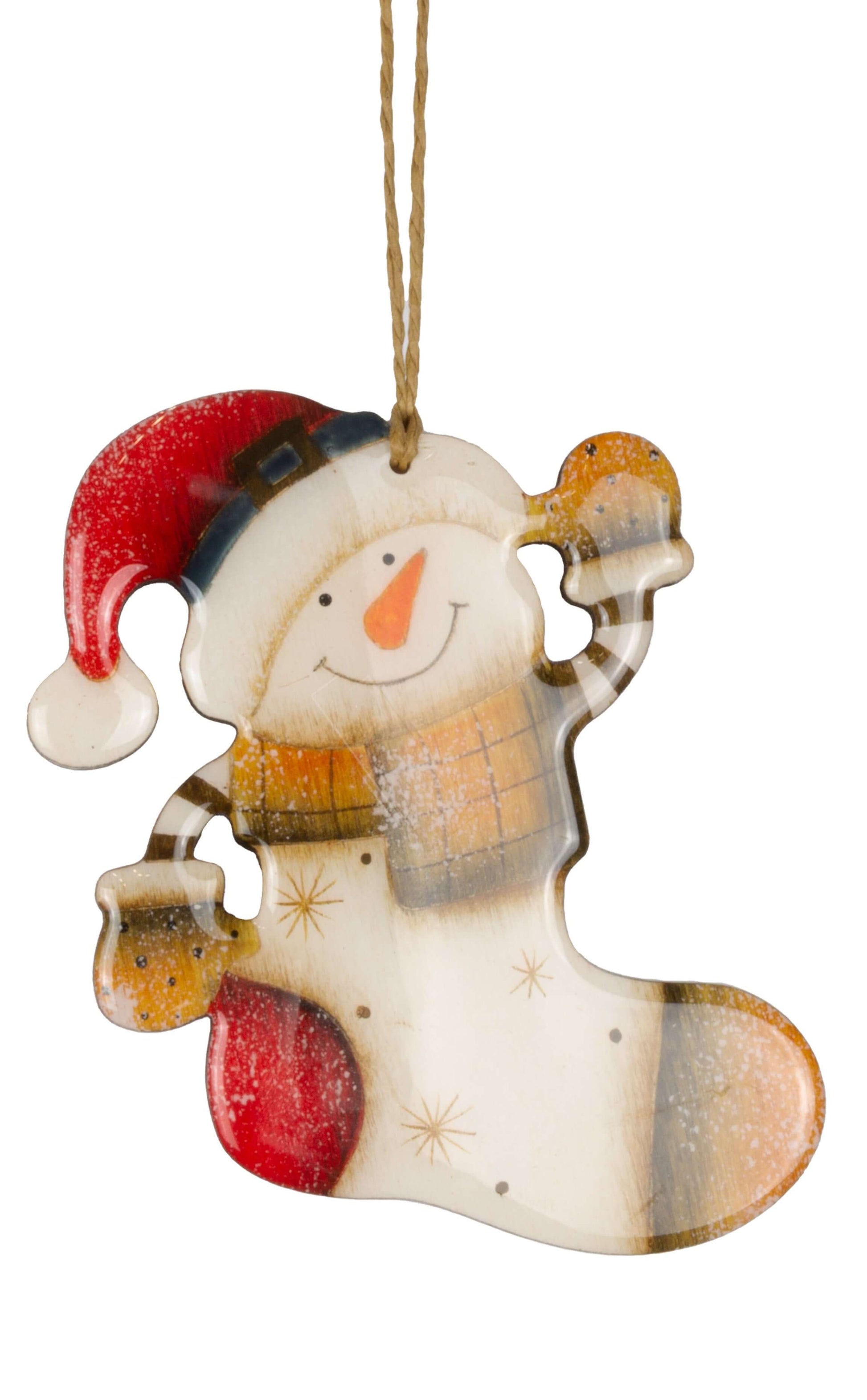 Baumschmuck mit Display 192tlg, Holz, VE-384(192)