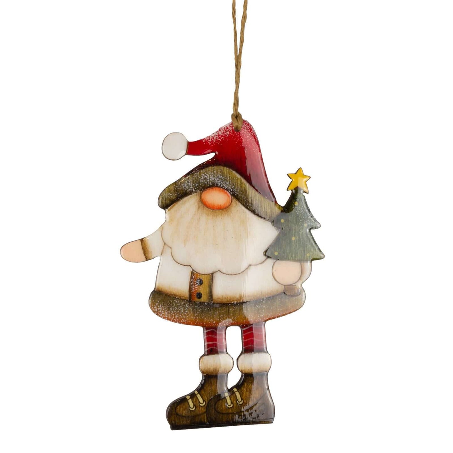 Baumschmuck mit Display 192tlg, Holz, VE-384(192)