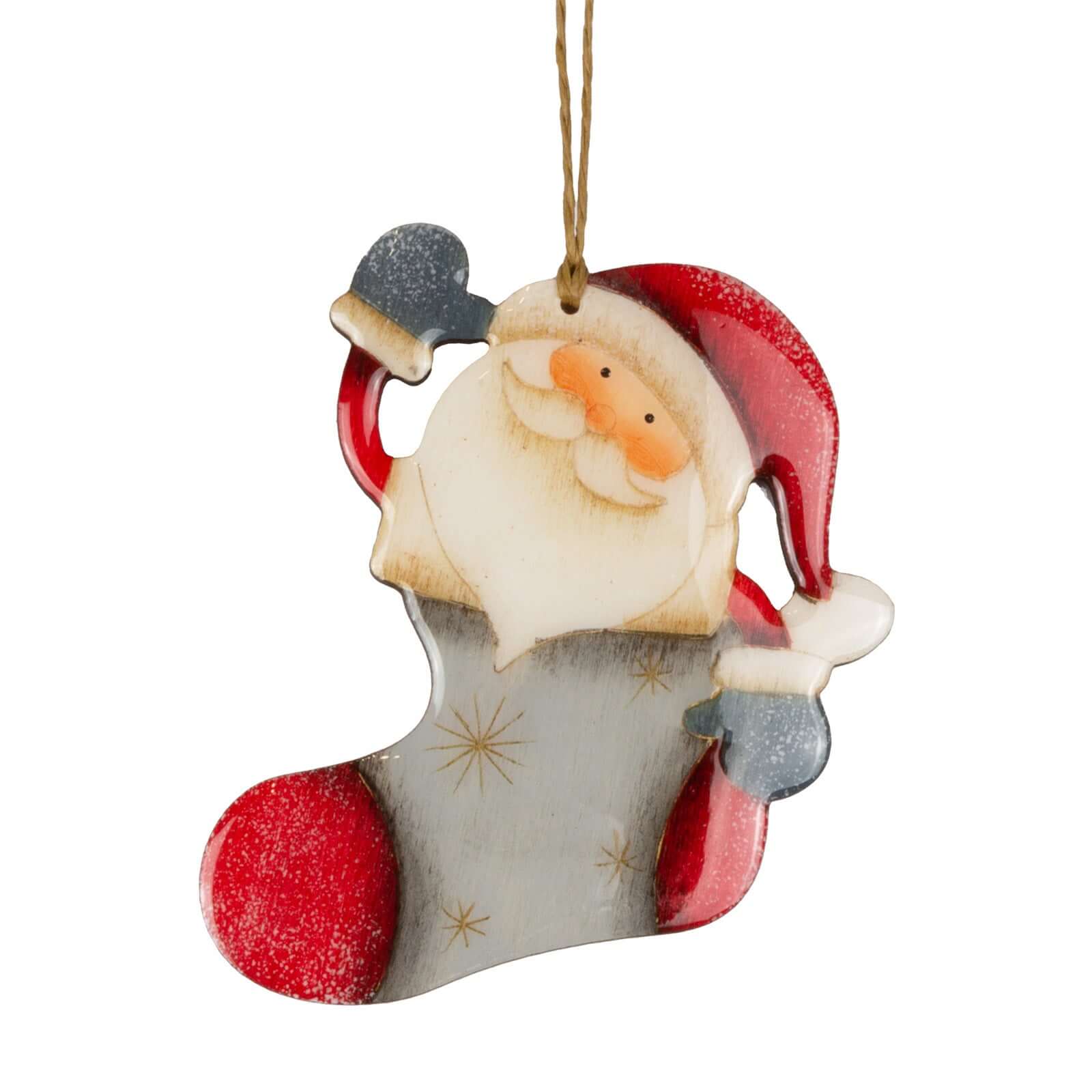 Baumschmuck mit Display 192tlg, Holz, VE-384(192)