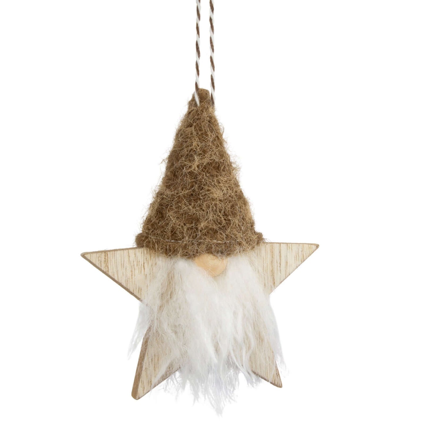 Baumschmuck 12cm, Holz, 2 Designs, VE-144(12)