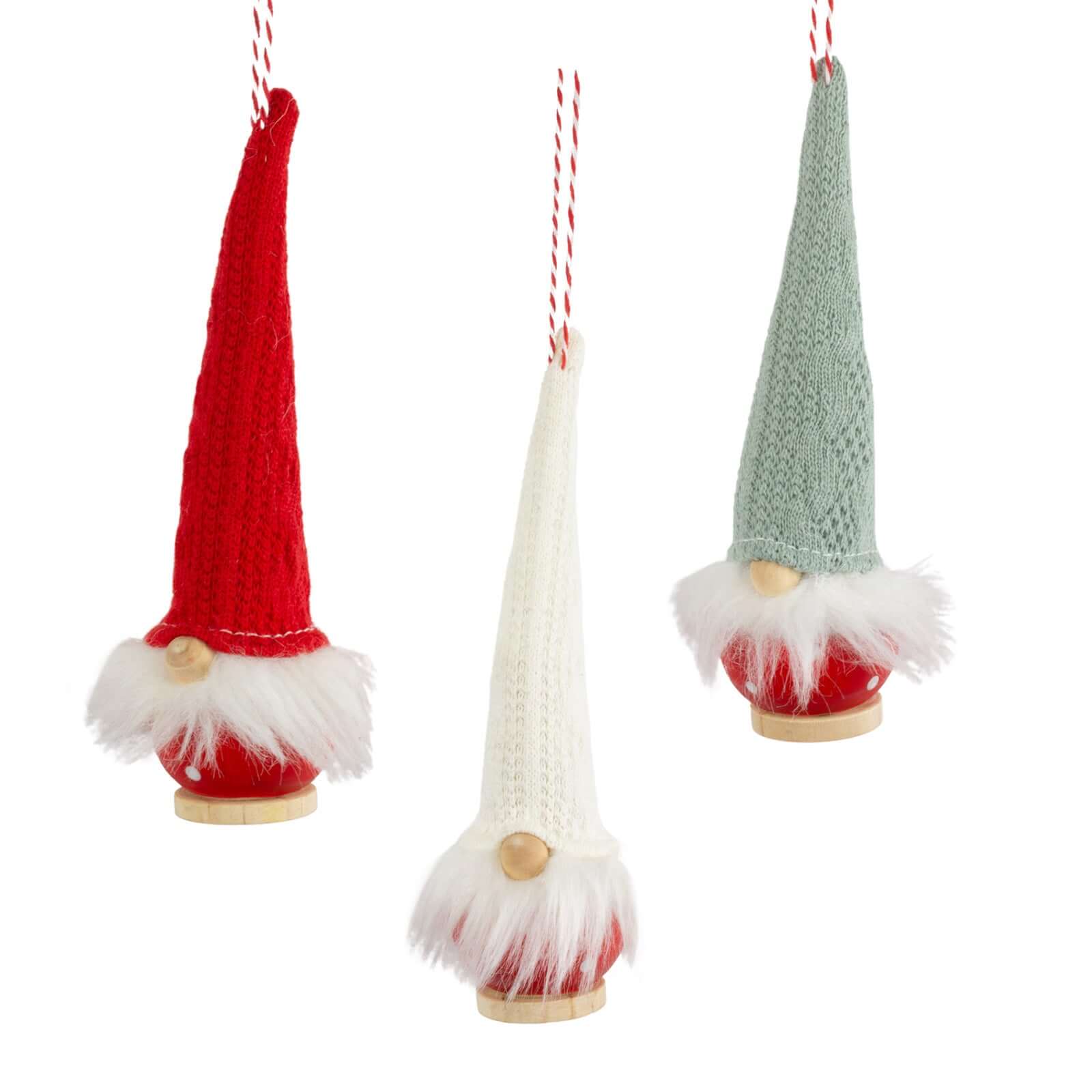 Baumschmuck 16cm, Holz, 3 Designs, VE-144(12)