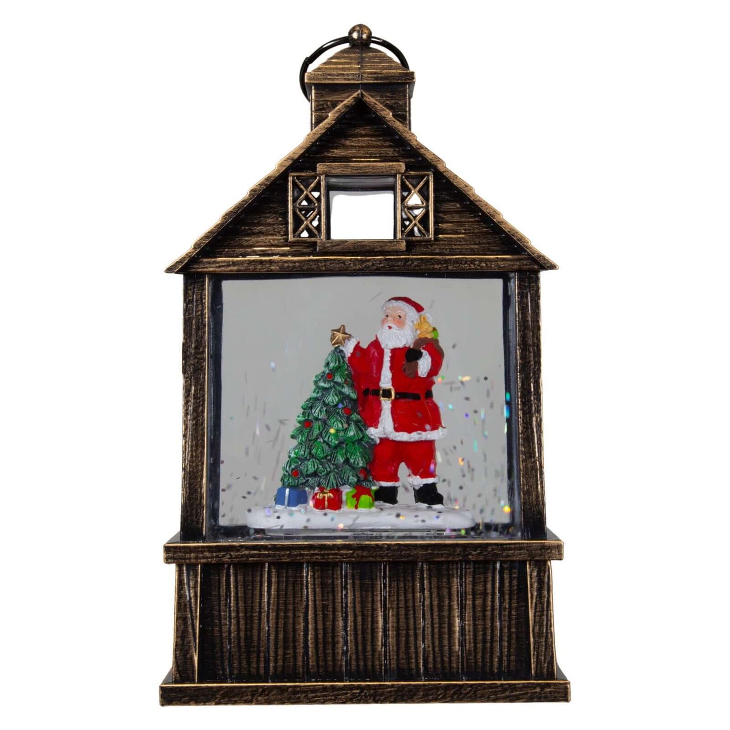 LED Schneelaterne 17cm, 2 Designs, VE-16(1)