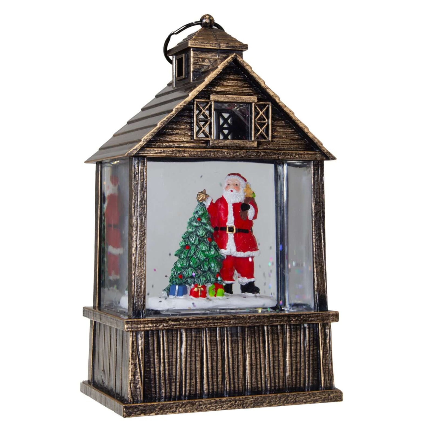 LED Schneelaterne 17cm, 2 Designs, VE-16(1)