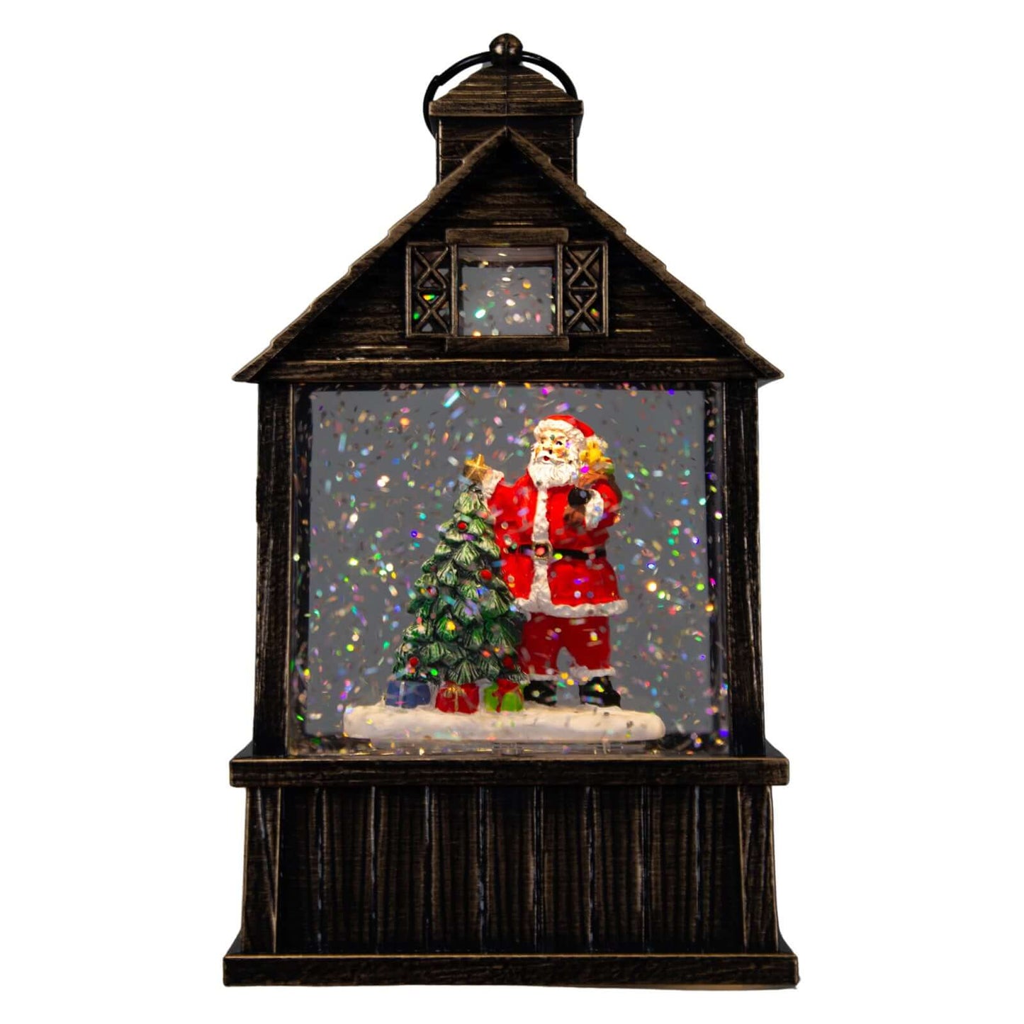 LED Schneelaterne 17cm, 2 Designs, VE-16(1)