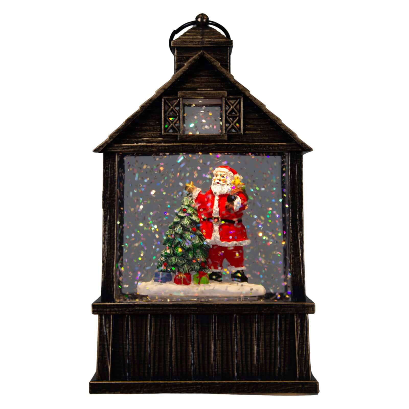 LED Schneelaterne 17cm, 2 Designs, VE-16(1)