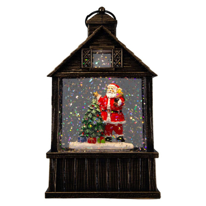 LED Schneelaterne 17cm, 2 Designs, VE-16(1)