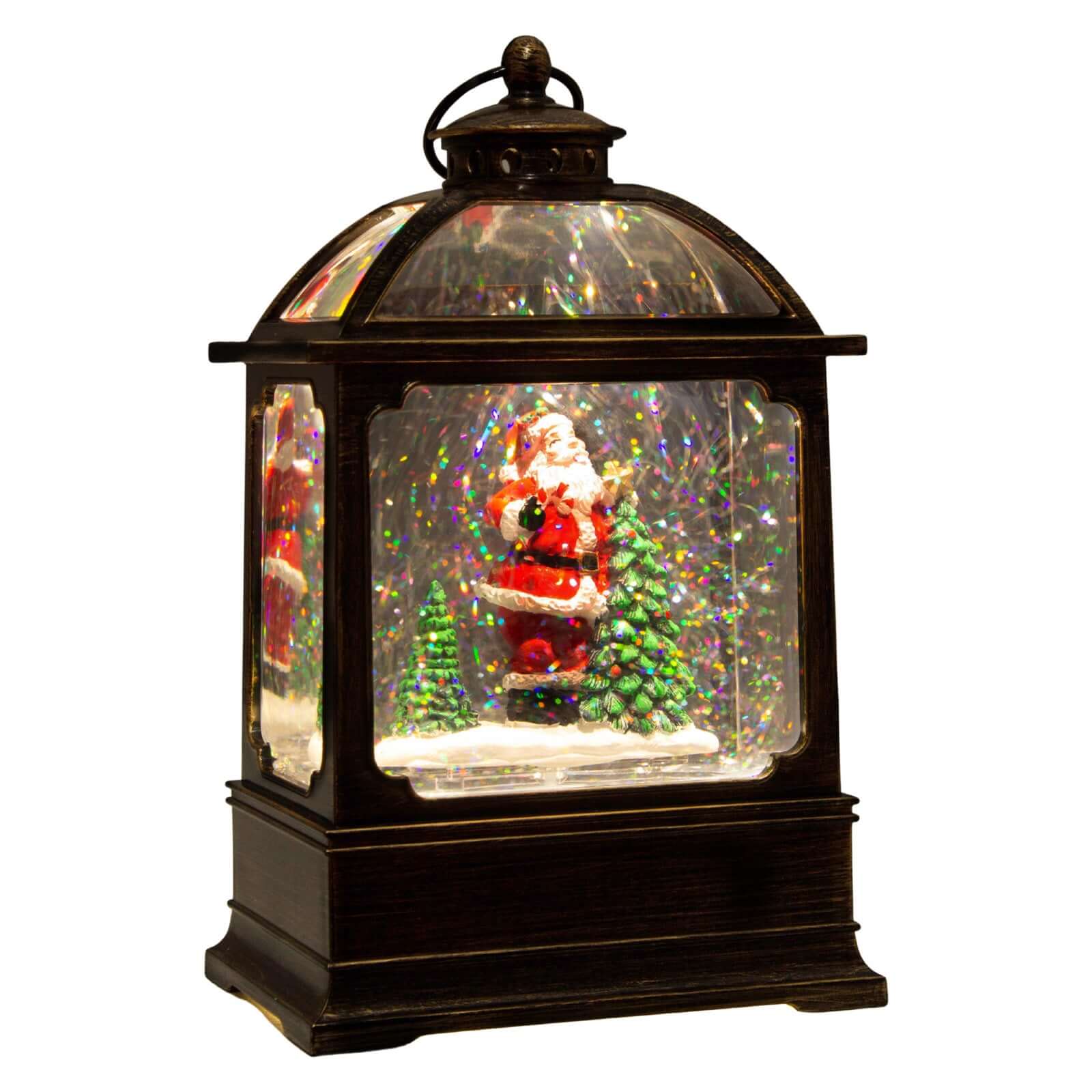 LED Schneelaterne 17cm, VE-16(1)