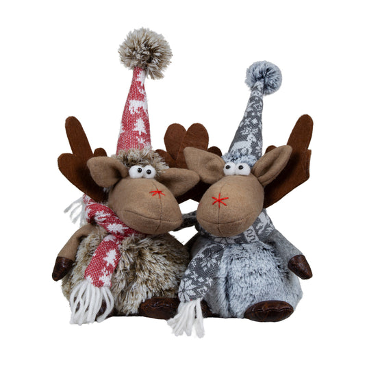 Moose sitting 14cm, 2 designs, pack of 96