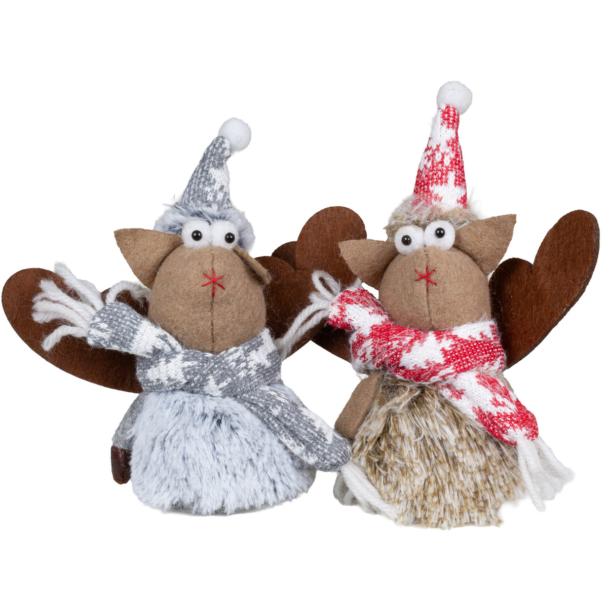 Moose sitting 14cm, 2 designs, pack of 96
