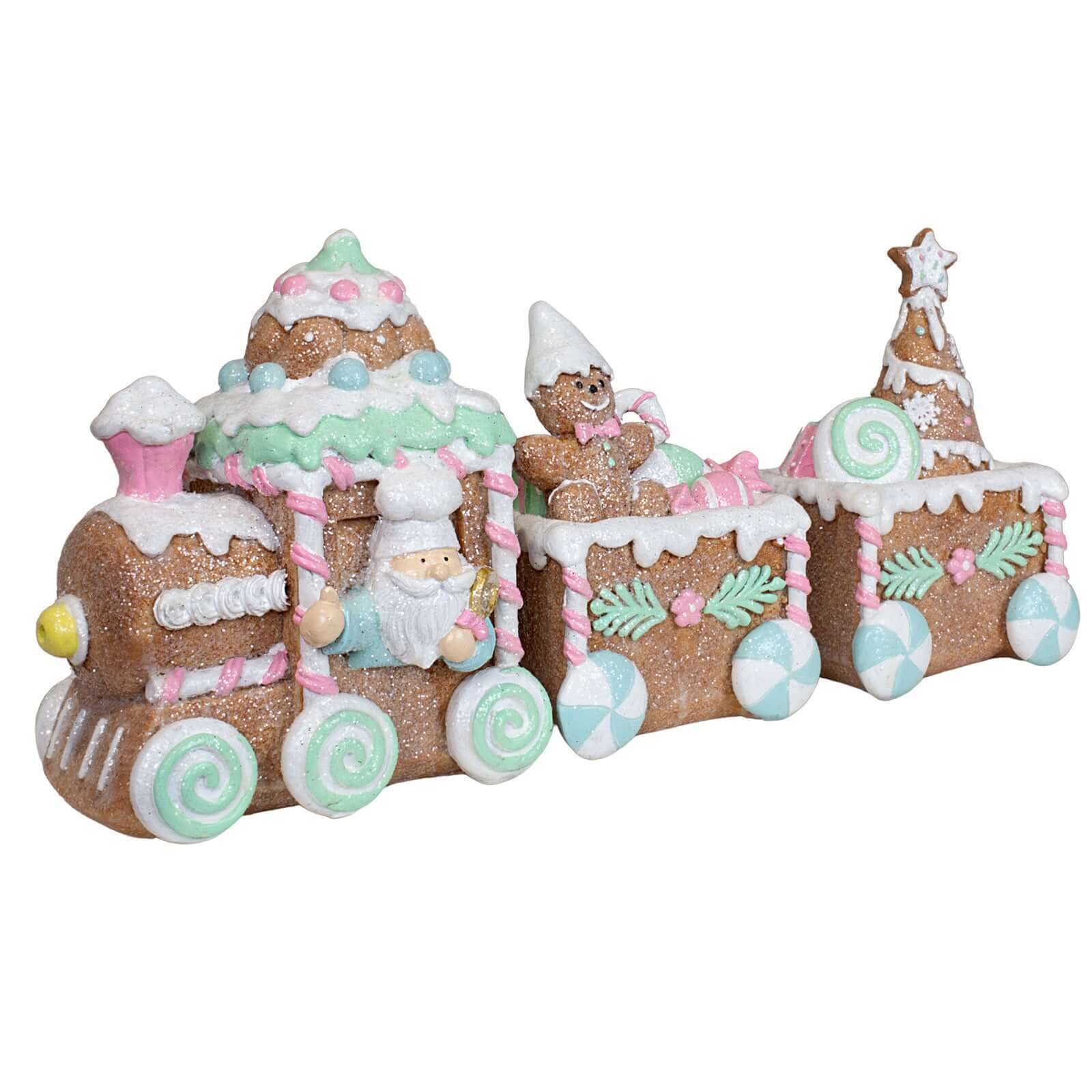 Lebkuchenzug 38cm, Polyresin, VE-4(1)