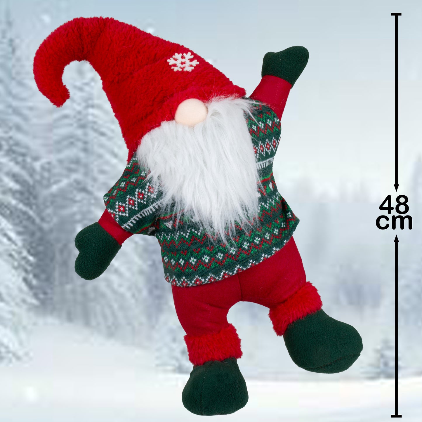 Gnom stehend 48cm(70cm), VE-4