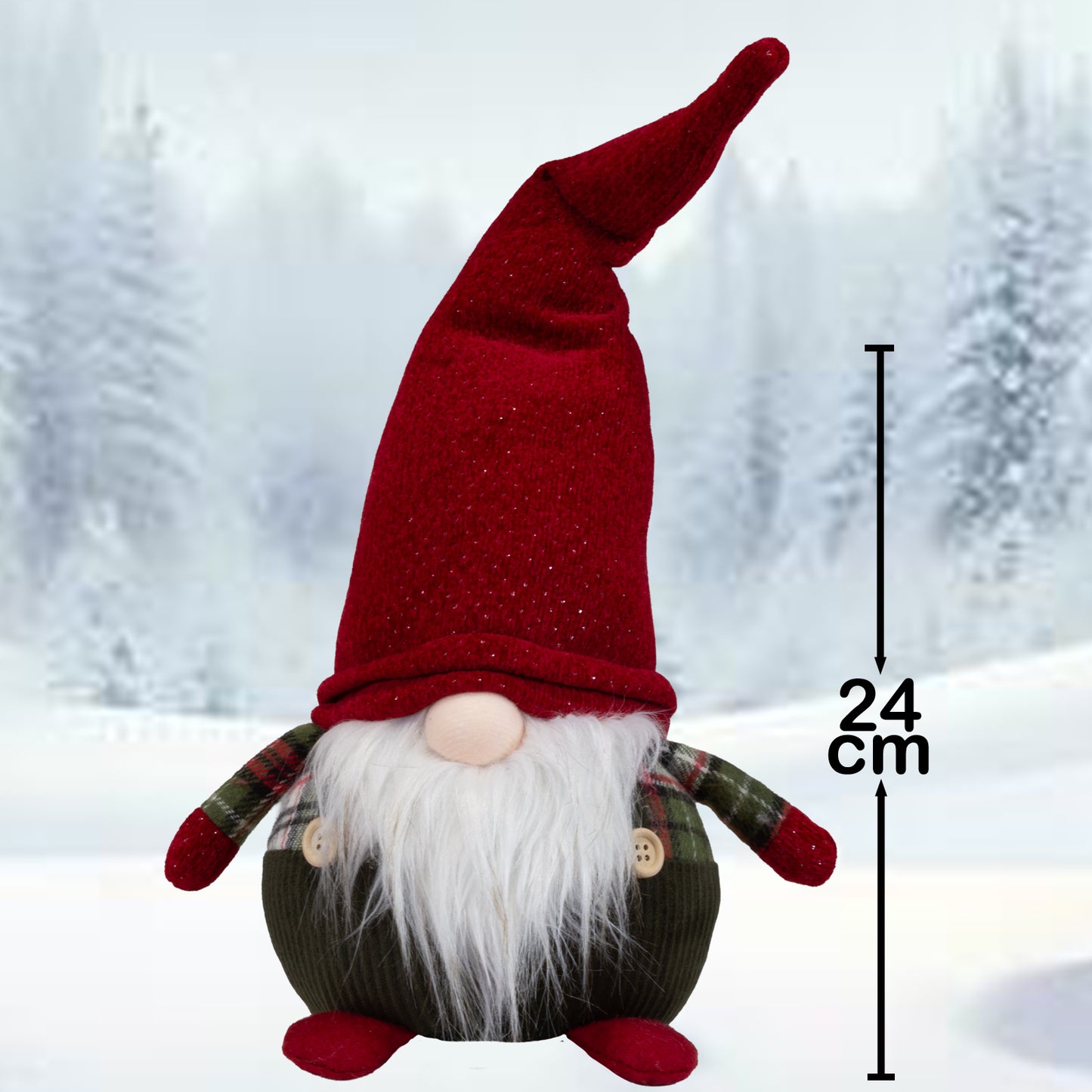 Gnom sitzend 41cm, VE-24(12)