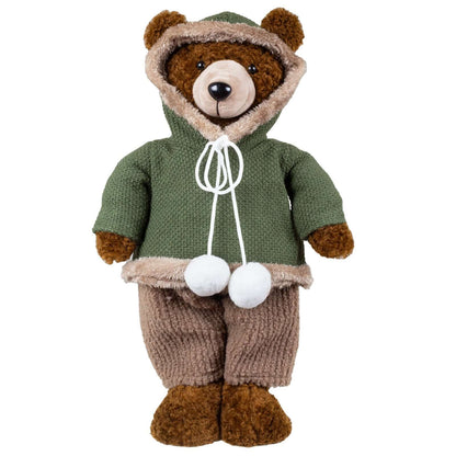 Weihnachtsbär stehend 40cm, 2 Designs, VE-8(4)