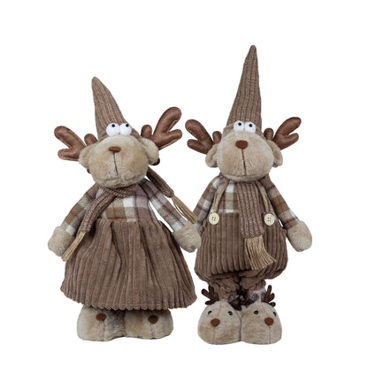 Elch Telesk. 59-68cm, 2 Designs, VE-12(6)