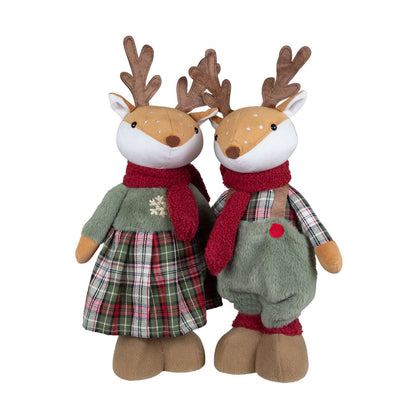 Hirsch Teleskopbeine 55-82cm, 2 Designs, VE-6(2)