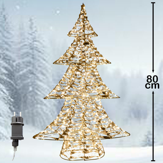 LED Baum mit Timer 80cm, VE-3(1)