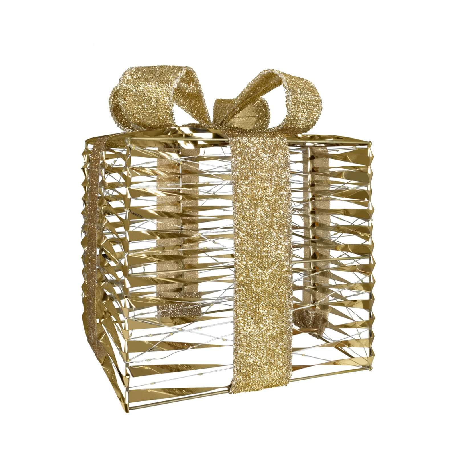 LED Geschenk mit Timer 36cm, VE-4(1)