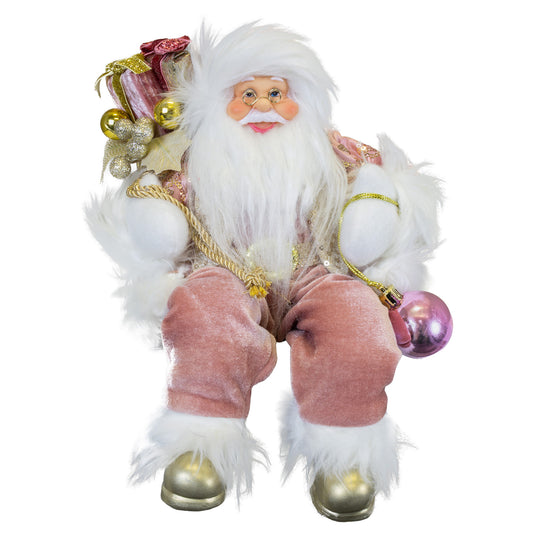 Santa Edge Hanger 30cm, pack of 6