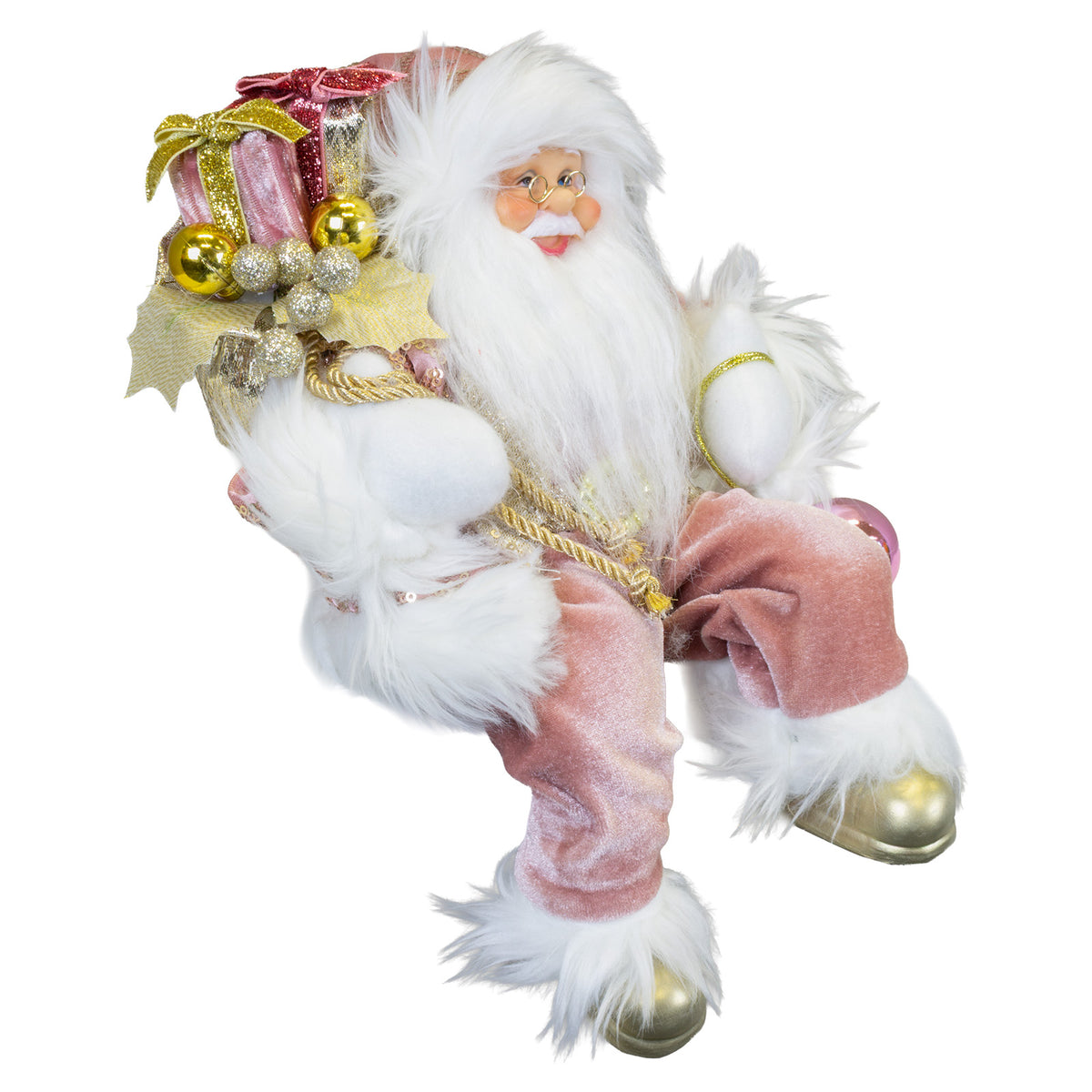 Santa Edge Hanger 30cm, pack of 6