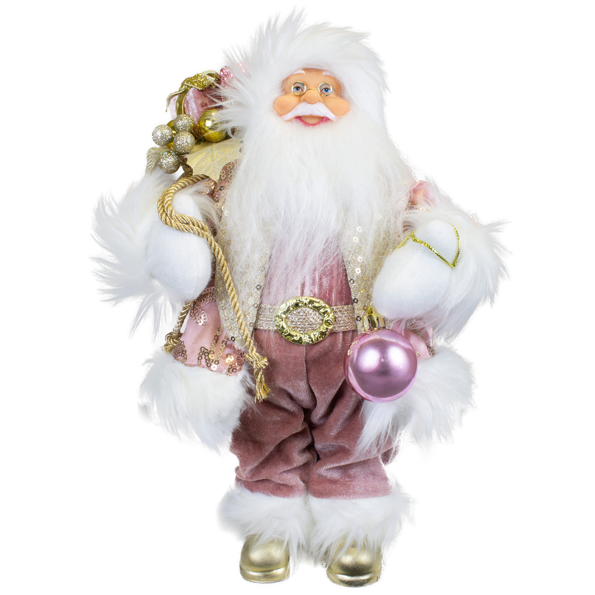 Standing Santa 30cm, pack of 6