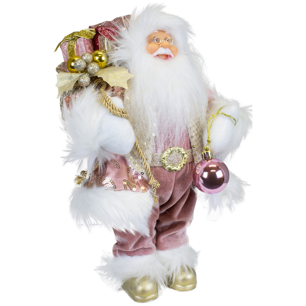 Standing Santa 30cm, pack of 6