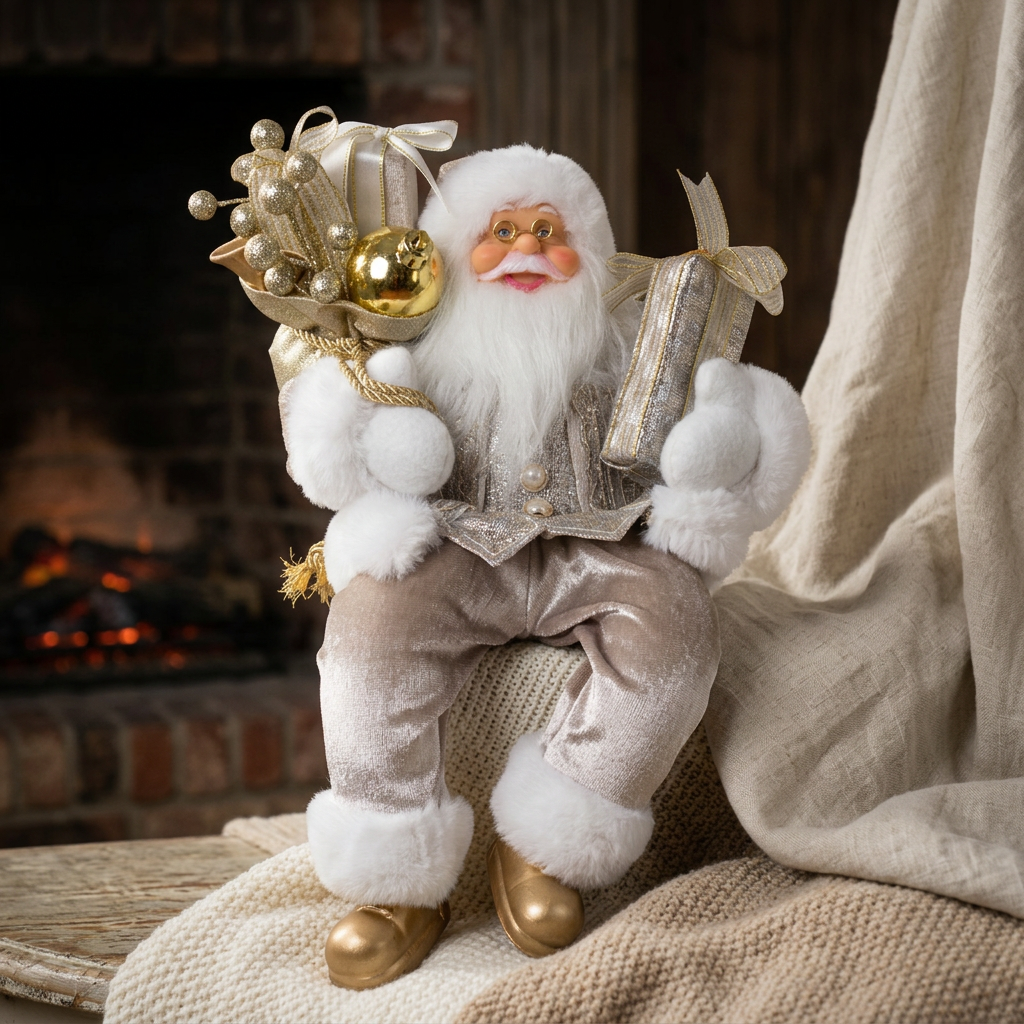 Babbo Natale da bordo 30cm, conf. 6 pz