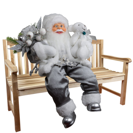 Taburete borde Santa Claus Larson 30cm